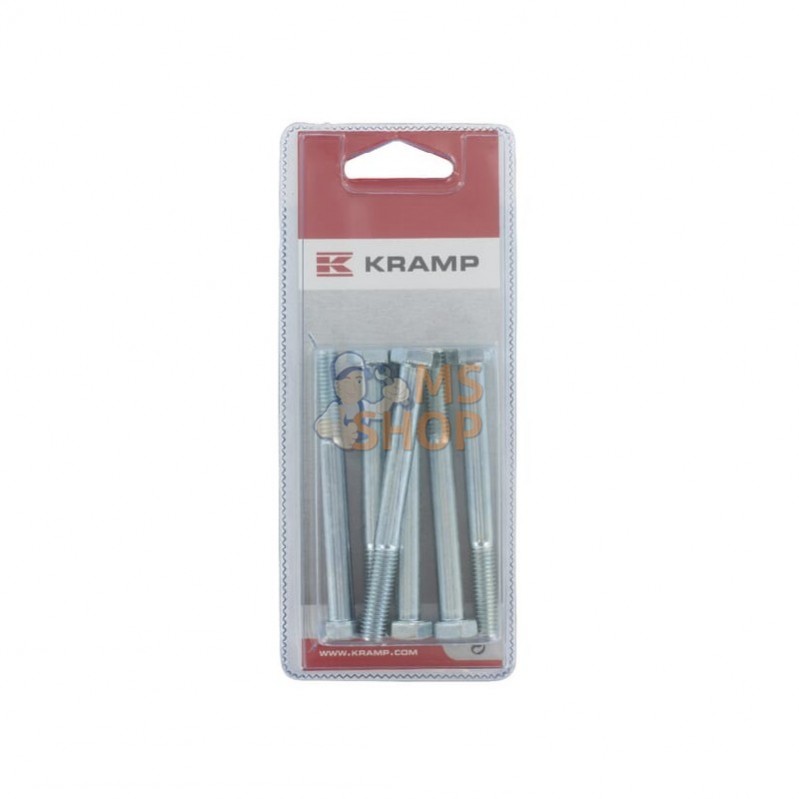 KR931880P006; KRAMP BLISTER; Vis hexagon M8x80 8.8 ZP (6x); pièce detachée