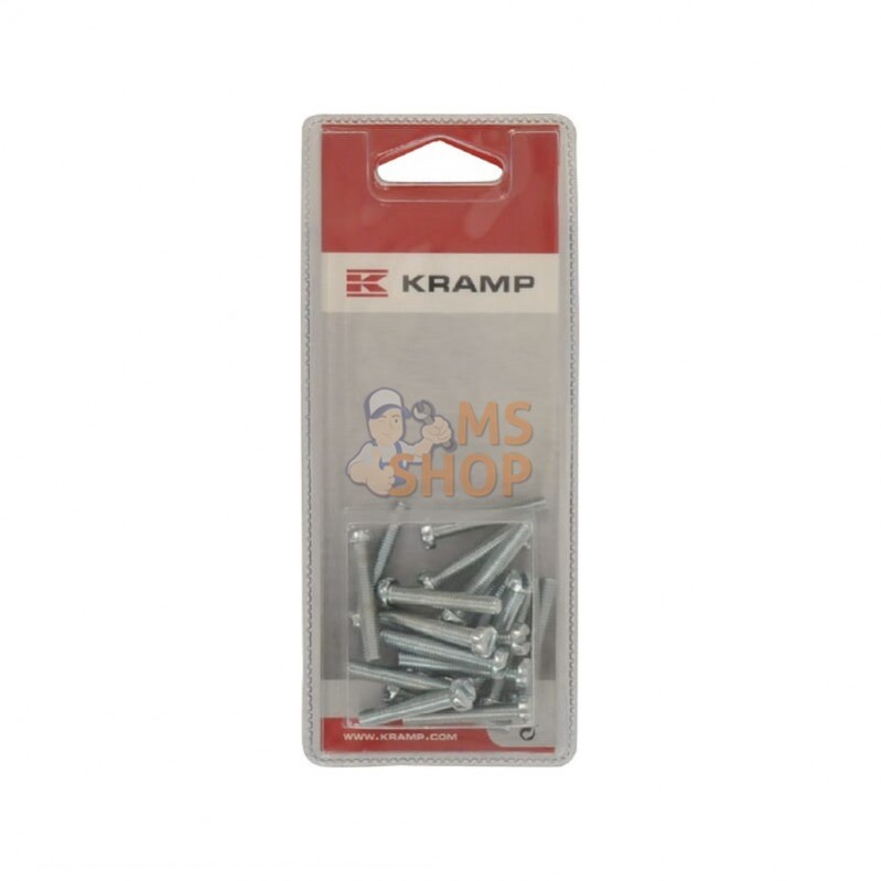 KR84530P020; KRAMP BLISTER; Vis métal M5x30 (20x); pièce detachée