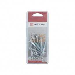 KR603640P010; KRAMP BLISTER; Boulon de commerce M6x40 (10x); pièce detachée