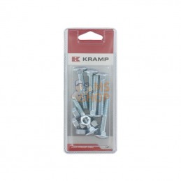 KR603850P006; KRAMP BLISTER; Boulon de commerce M8x50 (6x); pièce detachée