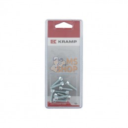 KR912520P010; KRAMP BLISTER; Boulon à tête hexagonale M5x20 8.8 (10x); pièce detachée