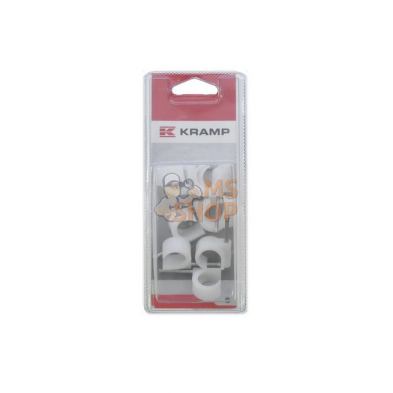 KREM3490882P010; KRAMP BLISTER; Attache câble 5/8-3/4 (10x); pièce detachée