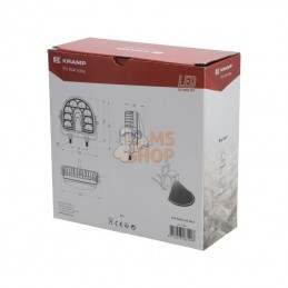 LA10603; KRAMP; Lampe de sécurité 18W LIGNE ARC ROUGE; pièce detachée