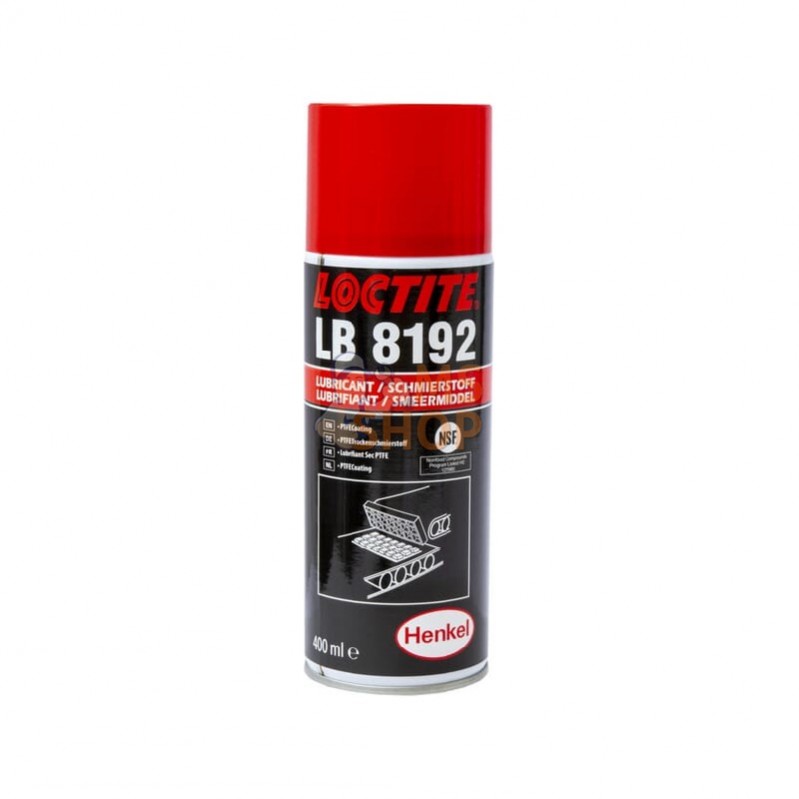 LC142533; LOCTITE; Graisse au PTFE LB8192 - 400ml; pièce detachée