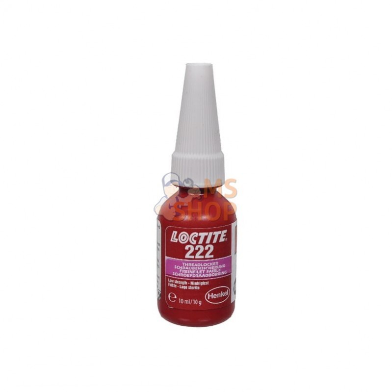 LC267358; LOCTITE; Frein filet faible 222 - 10ml; pièce detachée