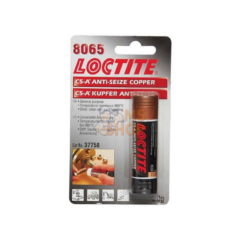 LC525393; LOCTITE; Blister anti-seize cuivre LB8065 - 20gr; pièce detachée