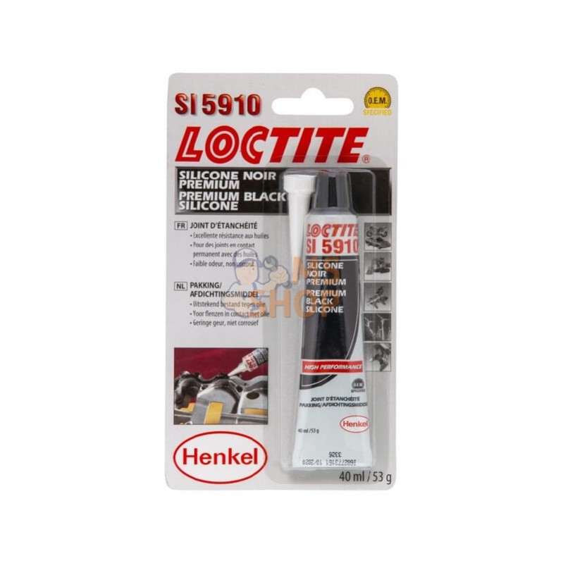 LC1133306; LOCTITE; Silicone noir SI5910 - 40ml; pièce detachée