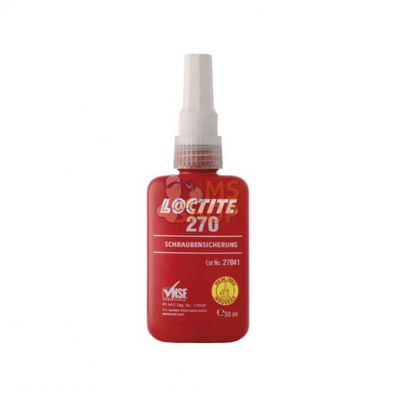 LC1335897; LOCTITE; Frein filet fort 270 - 50ml; pièce detachée