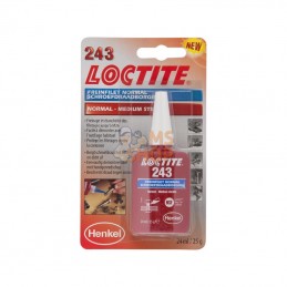 LC1370559; LOCTITE; Frein filet moyen 243 - 24ml; pièce detachée