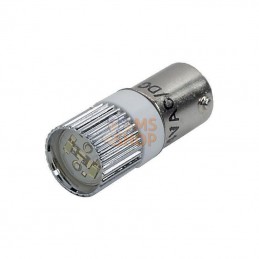 010BA9SLLR110; NEW-ELFIN; Lampe flash LED 110V, BA9S; pièce detachée