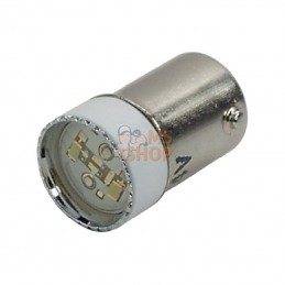 010BA9SLV12; NEW-ELFIN; Lampe à LED BA9S, 12V vert(e); pièce detachée