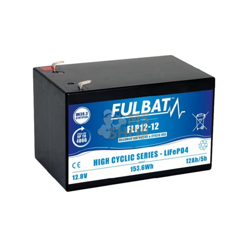 FLP1212; AUTRE MARQUE; Batterie LITHIUM 12 V 12 Ah; pièce detachée