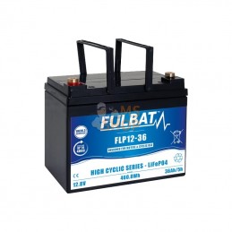 FLP1236; AUTRE MARQUE; Batterie LITHIUM 12 V 36 Ah; pièce detachée