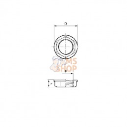 310000040; ARAG; Bride pour filtre 310/312; pièce detachée