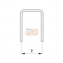 249075; ARAG; Raccord T7F 1 1/4" M; pièce detachée