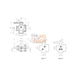 45521114A; ARAG; Vanne boiss.sph. 1" 3v.+ral.; pièce detachée