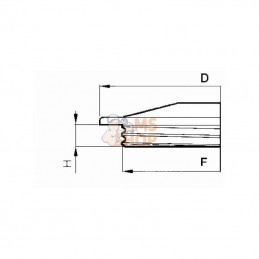 3522180; ARAG; Couvercle de réservoir 620 mm; pièce detachée