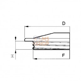 3522180; ARAG; Couvercle de réservoir 620 mm; pièce detachée