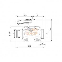 4545177; ARAG; Bille - soupape; pièce detachée