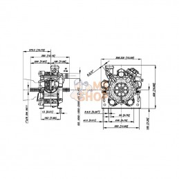 496020973VD; BERTOLINI; Pumpe PAS 1800-VD Bertolini; pièce detachée