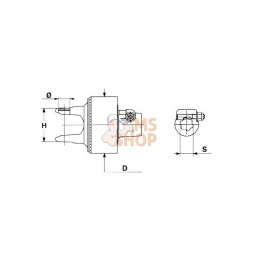 6WM265004R; BONDIOLI&PAVESI; Embrayage LR24 108 2500Nm; pièce detachée