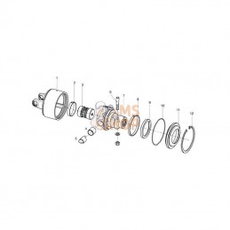 408000047R02; BONDIOLI&PAVESI; Boulon de blocage 1-3/8z6-z21; pièce detachée