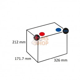 FLP12100; AUTRE MARQUE; Batterie LITHIUM 12 V 100 Ah; pièce detachée