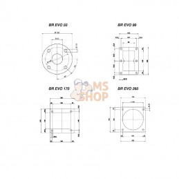 BREVO170H; BATTIONI PAGANI; Pompe B.P. BR-EVO 166m³/h entraînement hydraulique B.P.; pièce detachée