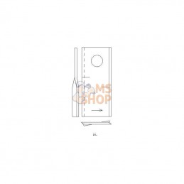 134309; FELLA; Couteau G. Fella; pièce detachée