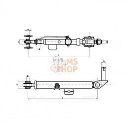 SLF101; CBM; Stabilisateur; pièce detachée