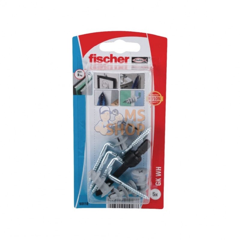 GKWHK; FISCHER; Cheville pour panneau de plâtre; pièce detachée