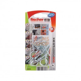 535014; FISCHER; Prise Duopower 5x25 OH K 8 pcs; pièce detachée