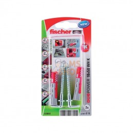 535002; FISCHER; Prise Duopower 10x50 WH K 2 pcs; pièce detachée