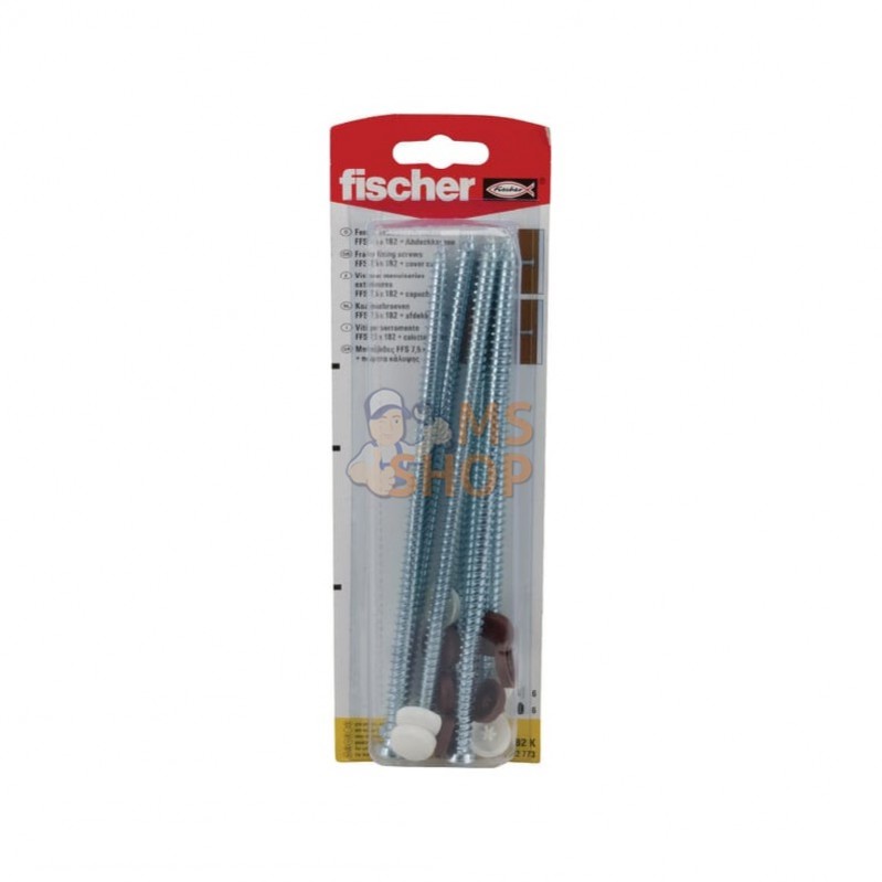 FFS75182K; FISCHER; Cheville avec vis pour encadre; pièce detachée