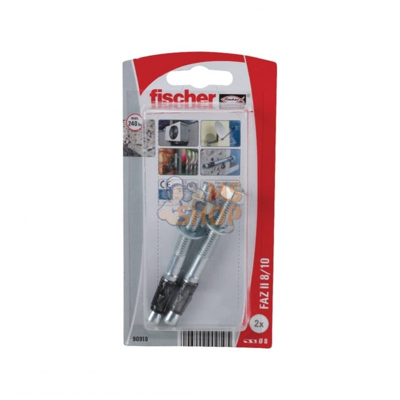 FAZ810K; FISCHER; Pivot d'ancrage FAZ 8/10 (2); pièce detachée