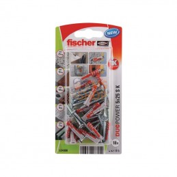 534996; FISCHER; Cheville Duopower 5x25 S K 18pcs; pièce detachée