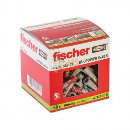 555108P050; FISCHER; Cheville Duopower 8x40 S 50pcs; pièce detachée