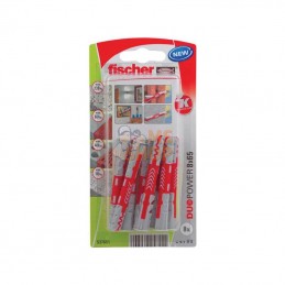 537651; FISCHER; Cheville Duopower 8x65 8 pcs; pièce detachée