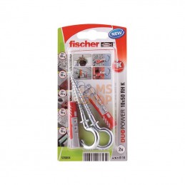 535004; FISCHER; Prise Duopower 10x50 RH K 2 pcs; pièce detachée