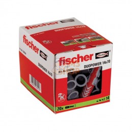 538244; FISCHER; Cheville Duopower 14x70 20 pcs; pièce detachée