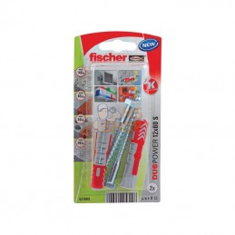 537665; FISCHER; Cheville Duopower 12x60 2 pcs; pièce detachée