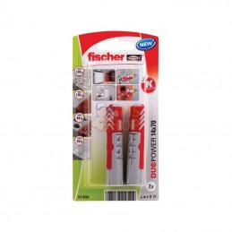 537655; FISCHER; Cheville Duopower 14x70 2 pcs; pièce detachée