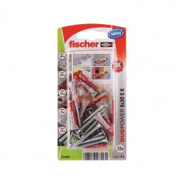 534997; FISCHER; Cheville Duopower 6x30 S K 12pcs; pièce detachée