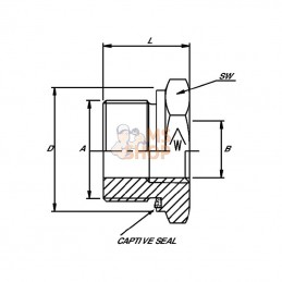 REDR11434WDRVS; DICSA; Embout réduct 1 1/4x3/4 WD in; pièce detachée