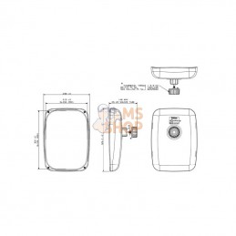 7132000A; BRITAX; Rétroviseur; pièce detachée