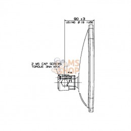 7180021A; BRITAX; Rétroviseur; pièce detachée