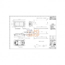 L89700LDV; BRITAX; Éclairage intérieur LED 24V; pièce detachée