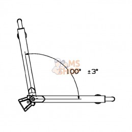 7260002A; BRITAX; Bras télesc. D.; pièce detachée