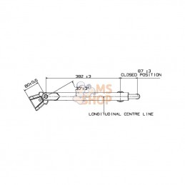 7260002A; BRITAX; Bras télesc. D.; pièce detachée