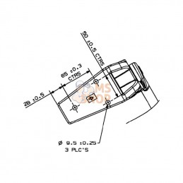 7260002A; BRITAX; Bras télesc. D.; pièce detachée